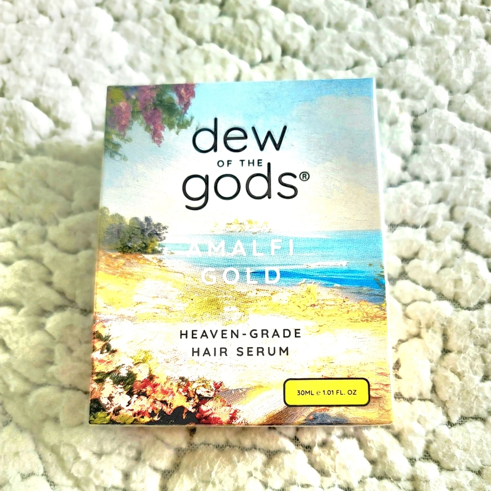 BRAND NEW! DEW OF THE GODS Amalfi Gold Hair Serum 30 ml